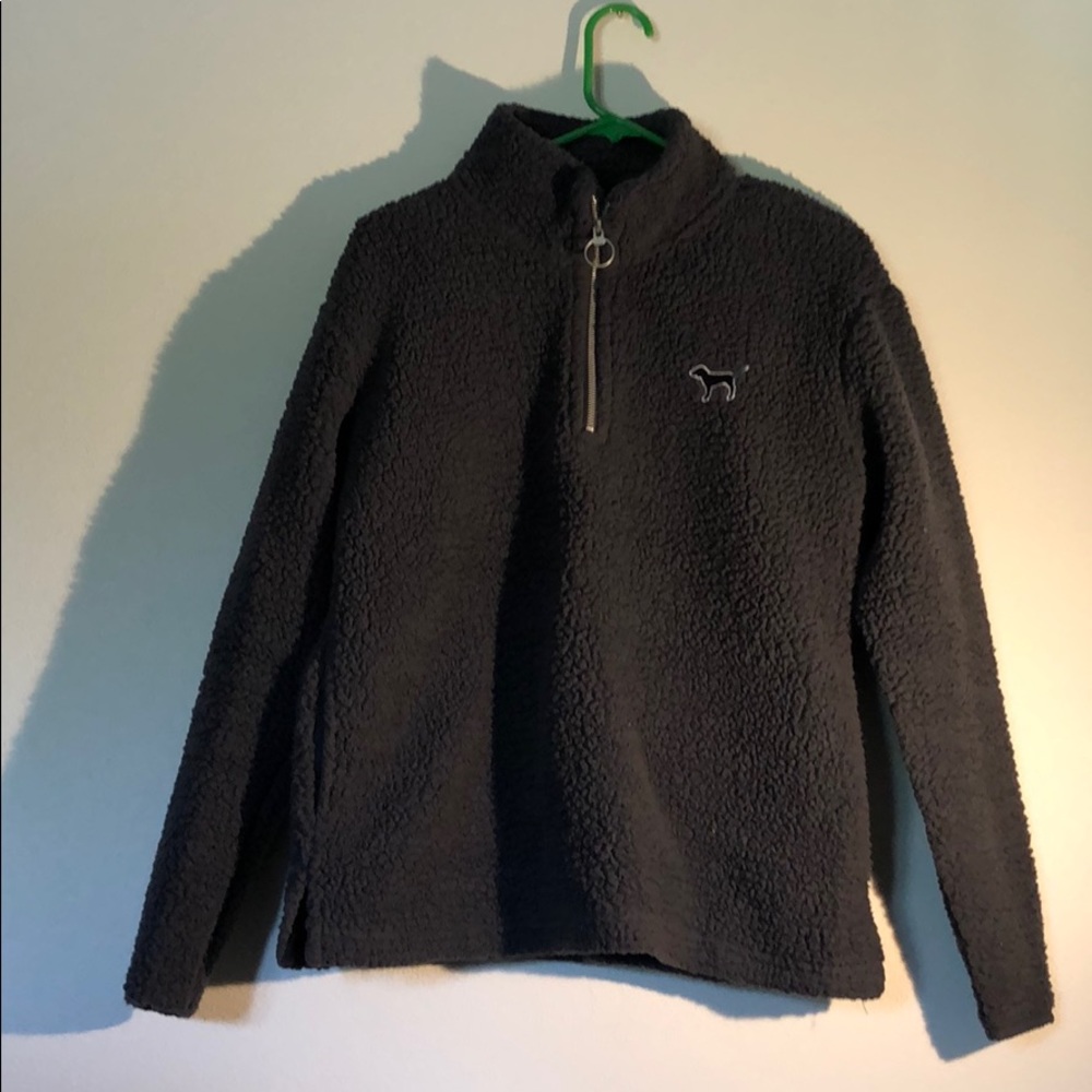 PINK Sherpa Pullover